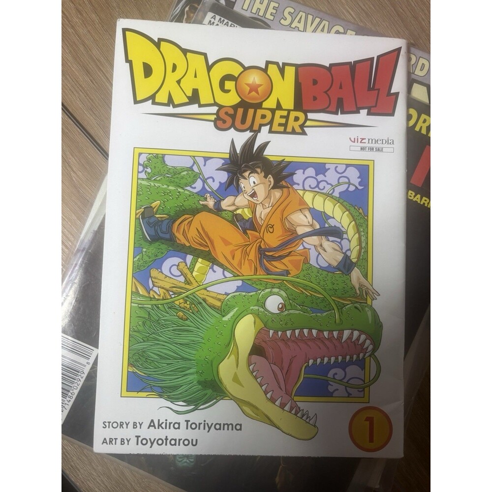 Dragon Ball Super Vol. 1 & Dragon Ball Vol. 1 Manga Akira Toriyama VIZ Media